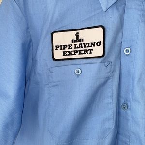 Men’s Plumber Costume. Size XL.